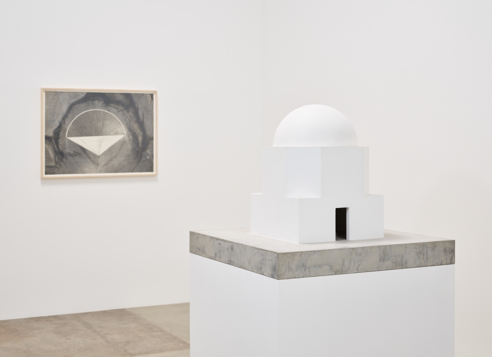 Installation view of James Turrell at Kayne Griffin Corcoran, May 2018.