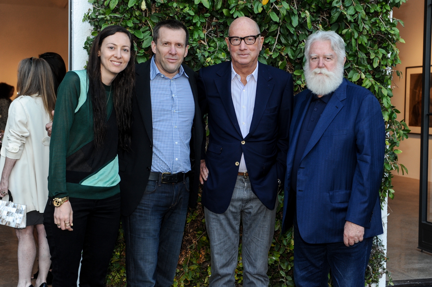Maggie Kayne, Bill Griffin, James Corcoran, and James Turrell