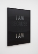 Hank Willis Thomas, I Am Because We Are / Are We Because I Am, 2019, Lenticular