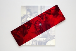 Hank Willis Thomas Deep South (Red Diagonal) ​(variation with flash), 2019