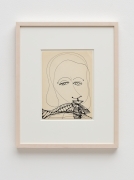 Huguette Caland Untitled (Self Portrait), 1967