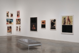 Installation view of "Aida Ruilova: I'm So Wild About Your Strawberry Mouth" at Kayne Griffin Corcoran, Los Angeles