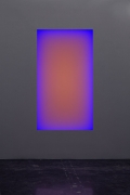 James Turrell, Gathered Light, 2006, L.E.D. light, etched glass and shallow space
