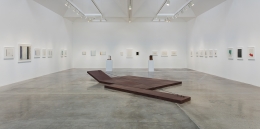 Installation view of Jiro Takamatsu at Kayne Griffin Corcoran, Los Angeles