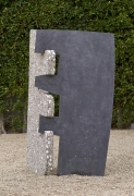 Sam Moyer, Bluestone Dependent 3, 2021, Belgian Bluestone and Concrete with Stone Aggregate