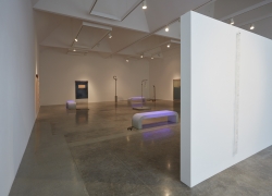 Installation view of "Rosha Yaghmai: The Courtyard" at Kayne Griffin Corcoran, Los Angeles