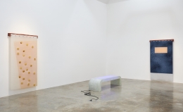 Installation view of "Rosha Yaghmai: The Courtyard" at Kayne Griffin Corcoran, Los Angeles