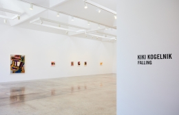 Installation view of "Kiki Kogelnik: Falling" at Kayne Griffin, Los Angeles
