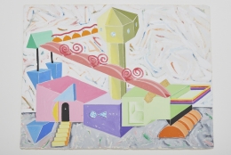 Peter Shire, Barbie's Ivory Tower, 1986