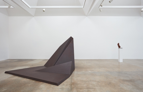 Installation view of "Beverly Pepper: Selected Works 1968 - 2015" at Kayne Griffin Corcoran, Los Angeles.