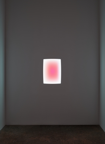 Installation view of "James Turrell" at Kayne Griffin Corcoran, Los Angeles