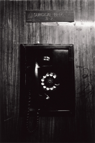 David Lynch, Untitled (Industrial, New Jersey), 1986 Black and white photograph 19 x 23 5/16 inches
