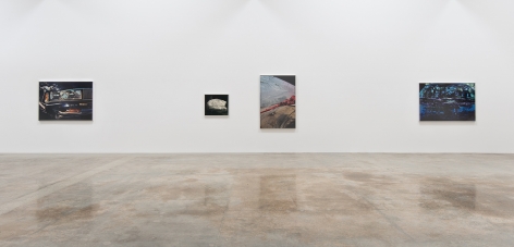 Installation view of "Liza Ryan: Wind(shield)" at Kayne Griffin Corcoran, Los Angeles