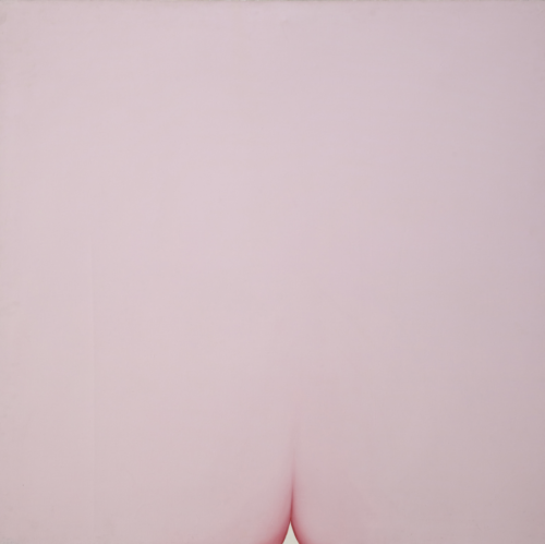 Huguette Caland
Self-Portrait, 1973
Oil on linen
47 x 47 inches
119.4 x 119.4 centimeters
Private collection