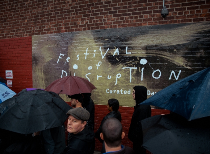 David Lynch Festival of Disruption attendees 